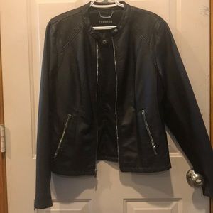 Faux Leather Jacket